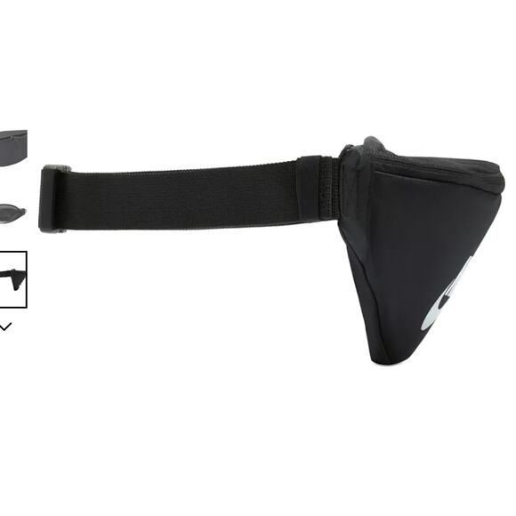 NIKE NWT Belt Bag Waistpack 3 Liter – Black & White Logo NEW - Picture 8 of 11